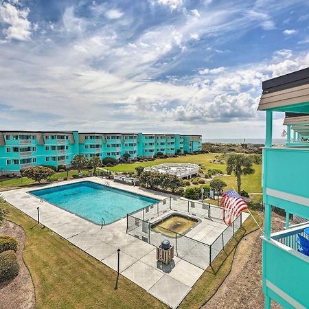 Beachfront Condo With Boardwalk And Pool Access! Atlantic Beach Exterior photo