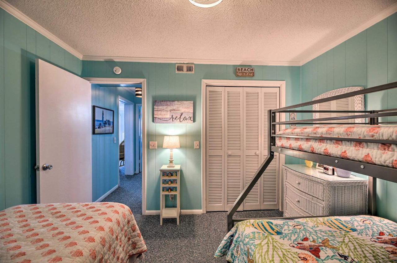 Beachfront Condo With Boardwalk And Pool Access! Atlantic Beach Exterior photo