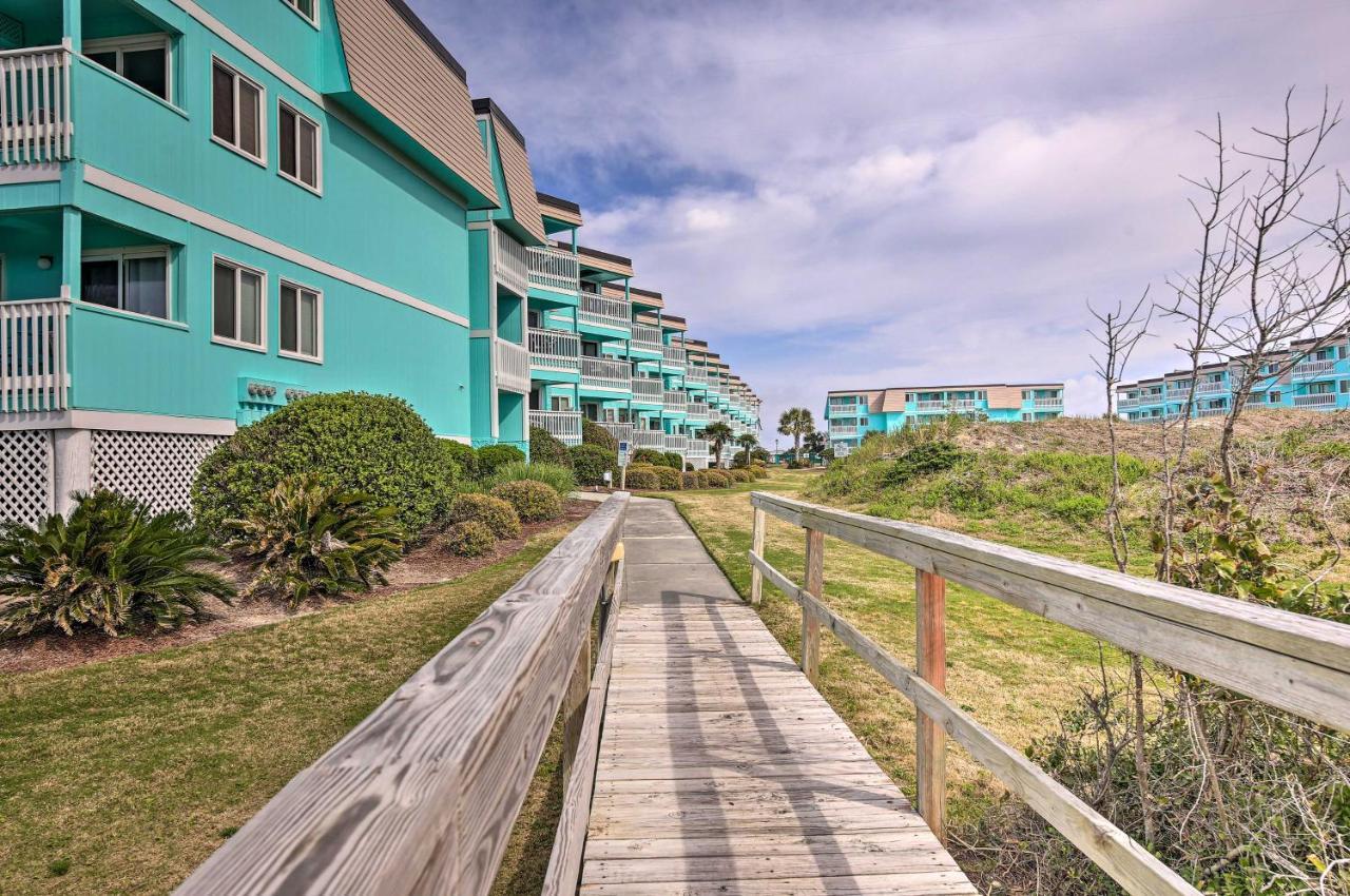 Beachfront Condo With Boardwalk And Pool Access! Atlantic Beach Exterior photo